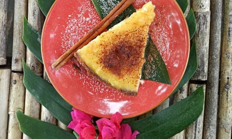 Moro Ma'Doto Resort Restaurant: Pineapple Cheesecake