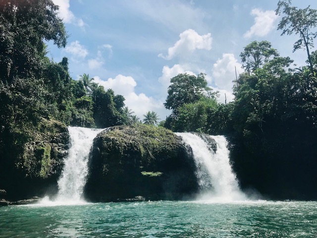Moluccas: Waterfall in North Halmahera