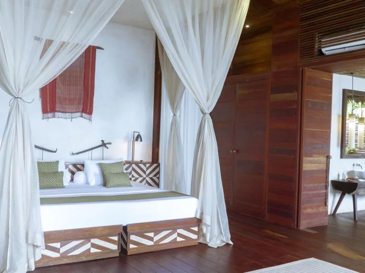  Moro Ma'Doto Resort, Moluccas Morotai: Sleeping area