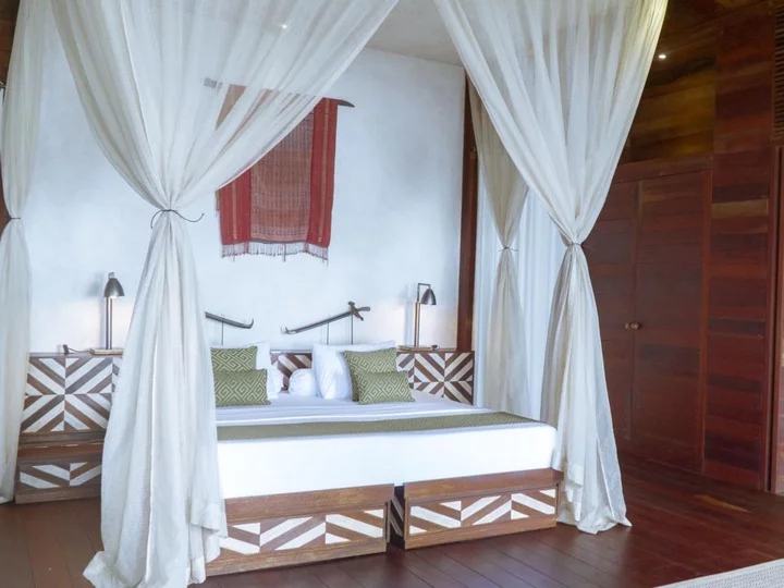 Moro Ma'Doto Resort, Molukken Morotai: Schlafbereich