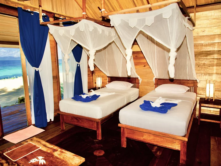 Superior Cottage Innenansicht Agusta Eco Resort Raja Ampat