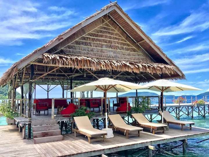 Papua Explorers Dive Resort: Sun terrace