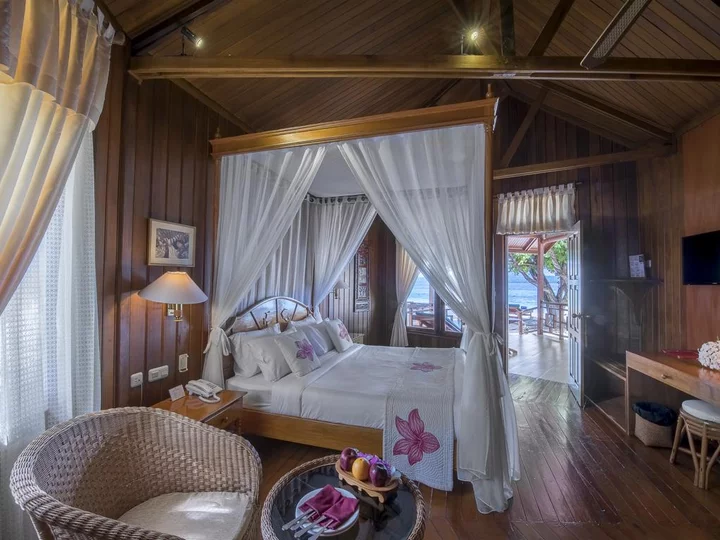 Superior Minahasa Bungalow Interior View, Gangga Island Resort & Spa