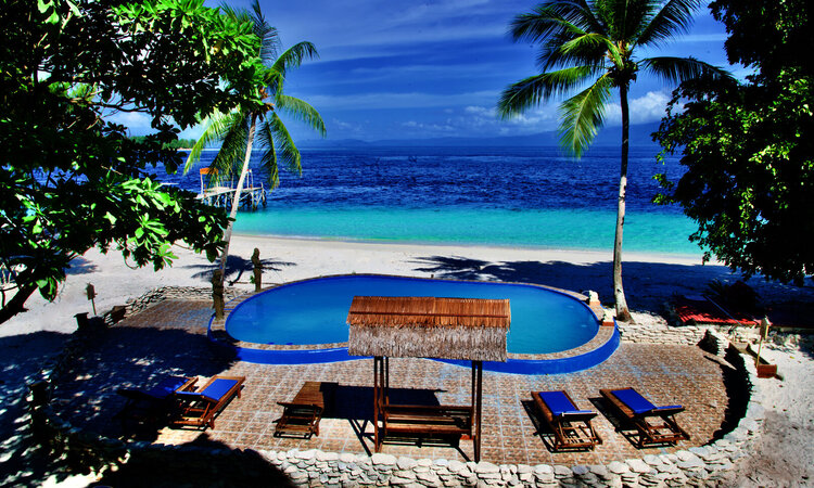  Raja Ampat: Agusta Eco Resort fresh water swimming pool
