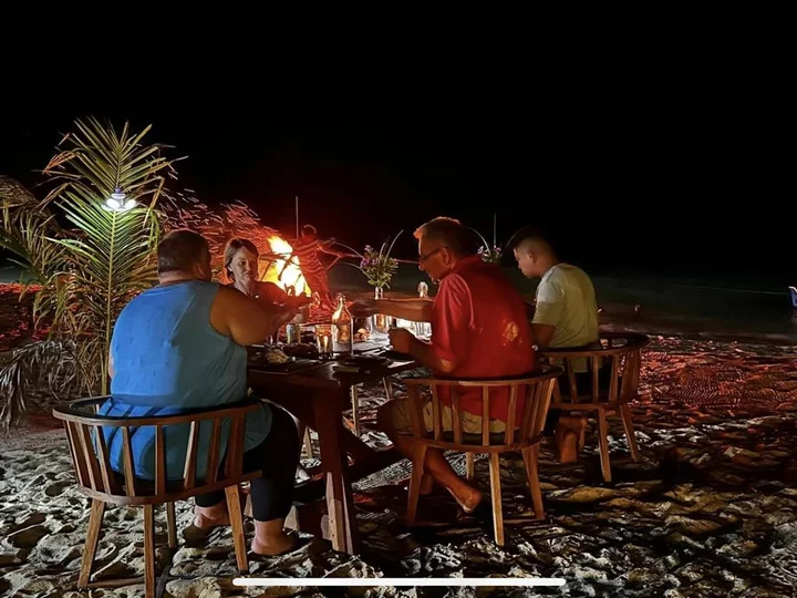 Indonesia, Morotai: Metita Resort - Beach Dinner