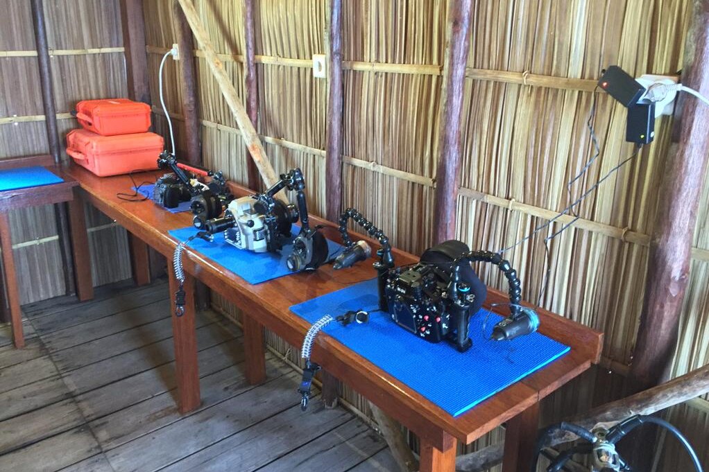 Papua Explorers Dive Resort: Kameraraum