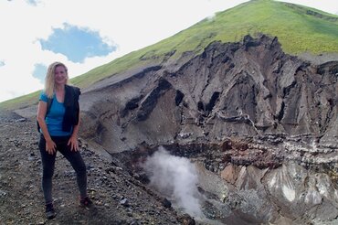 Sulawesi, Minahasa Highland: Lokon volcano