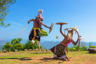 Im indonesischen Flores: Caci Ritual