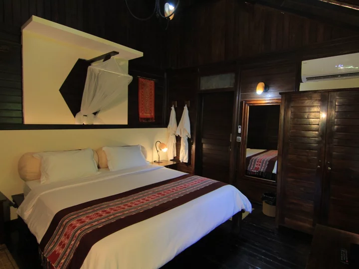 Sumbawa Island, Samawa Seaside Cottages: Two Bedroom Cottage Interior View Douplebed Room