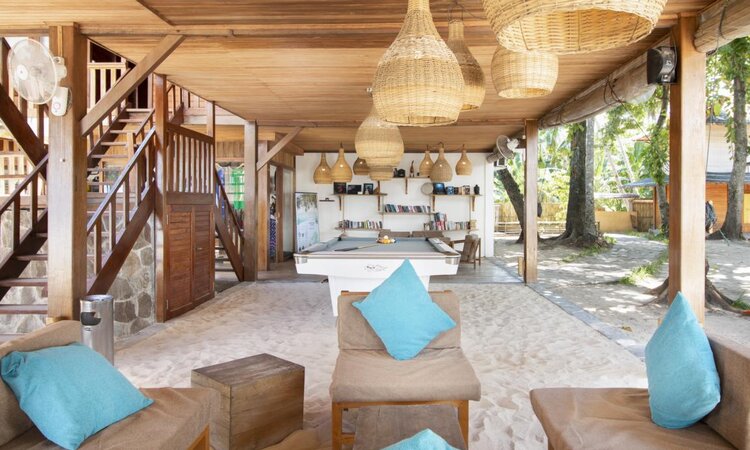 Kuda Laut Resort, Nord-Sulawesi: Hauptgebäude mit Restaurant