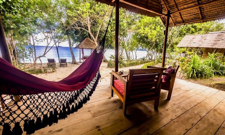  Raja Ampat Biodiversity Nature Resort: Deluxe Cottage Terrace with Ocean View