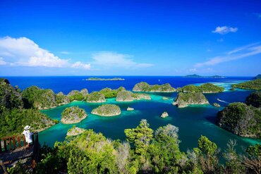 Indonesia, Raja Ampat: Pianemo View Point
