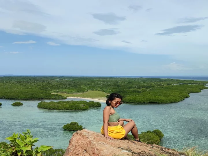 Ausblick von Pulau Belang, Poto Tano in Sumbawa/ Indonesien