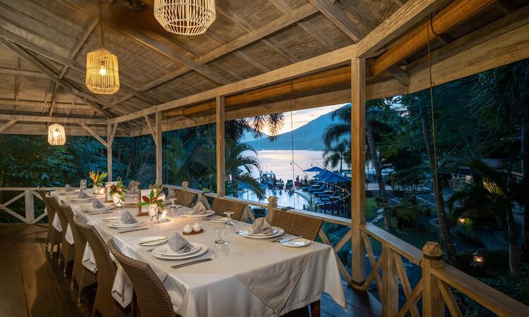  Sulawesi, Lembeh Resort: View from the restaurant