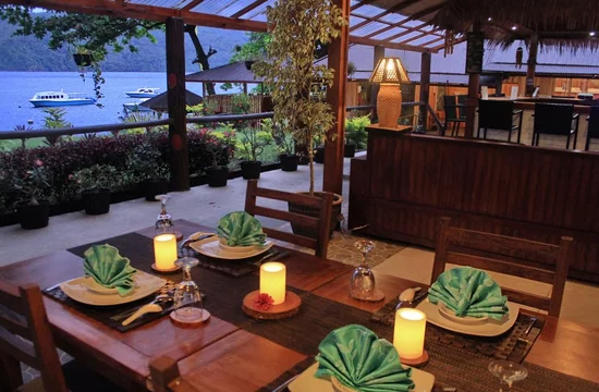  Dive into Lembeh Resort, Sulawesi: Open Air Restaurant