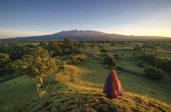 Kleine Sunda Inseln, Insel Sumbawa: Ausblick auf den Tambora Vulkan 