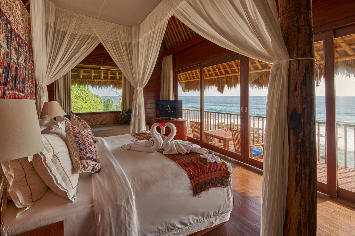 Sumba, Kleine Sunda Inseln: Lelewatu Resort, Ocean View Pool Villa, Zimmer mit Meerblick