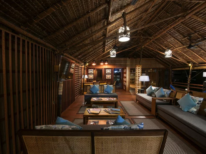 TV-Lounge in Papua Paradise Eco Resort, Raja Ampat
