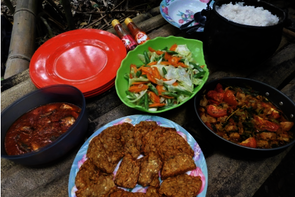 Sulawesi, Gunung Tatawiran Tour: Dschungel Dinner