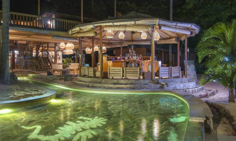  Kuda Laut Resort, Pool Bar - Siladen Island, North Sulawesi