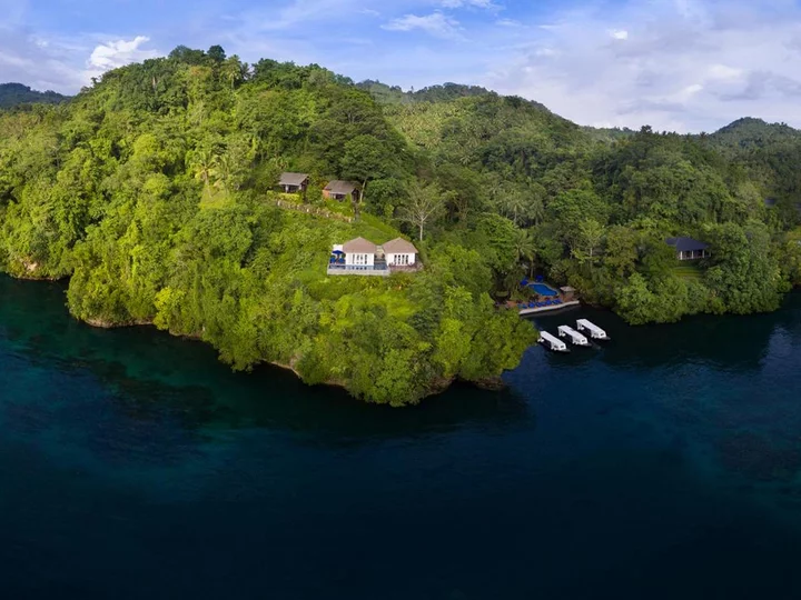  Iconic panoramic view of the Lembeh Resort - Sulawesi, Lembeh Straits