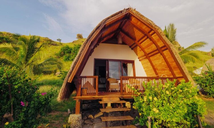 Komodo Resort: Deluxe Bungalows Außenansicht