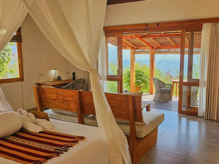 Seaview Deluxe Bungalow im indonesischen Alor Tanapi Dive Resort