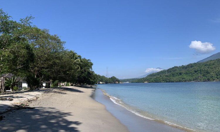 Sulawesi: White Sands Beach Resort Lembeh - Resort Strand