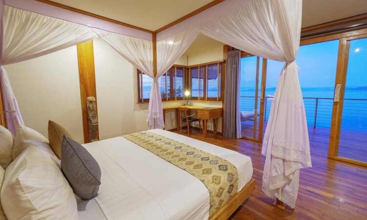 Grand View Beach Room with Ocean View; Komodo Resort, Komodo National Park