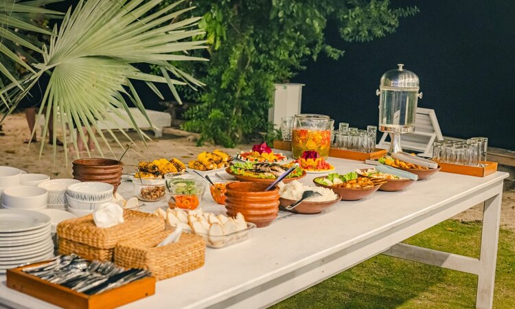 Special Dinner Arrangements in Reconnect Resort, Buka-Buka Island, Sulawesi