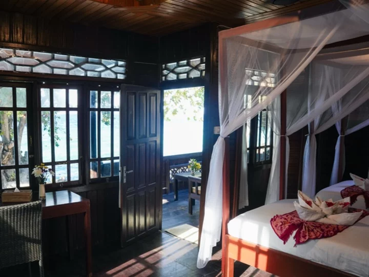 Standard Oceanfront Cottage Inside - Murex Resort Bangka, North Sulawesi