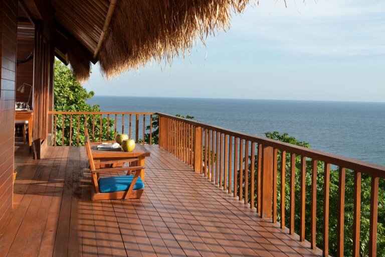 Kleine Sunda Inseln: Lelewatu Resort Sumba, Hanging Bedroom Terrasse