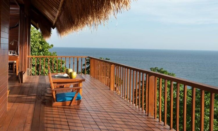 Kleine Sunda Inseln: Lelewatu Resort Sumba, Hanging Bedroom Terrasse