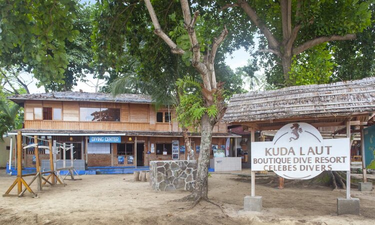 Nord-Sulawesi, Kuda Laut Resort: Celebes Divers Tauchzentrum