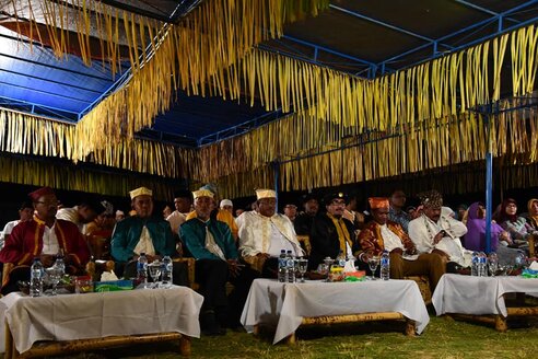 Molukken, Gewürzinseln I Moluccas, Spice Islands: Wichtige Gäste zum Tidore Festival I Important guests at Tidore Festival