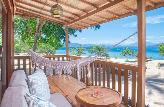 Kuda Laut Resort - Siladen Island, North Sulawesi: View from Beach Villa Terrace