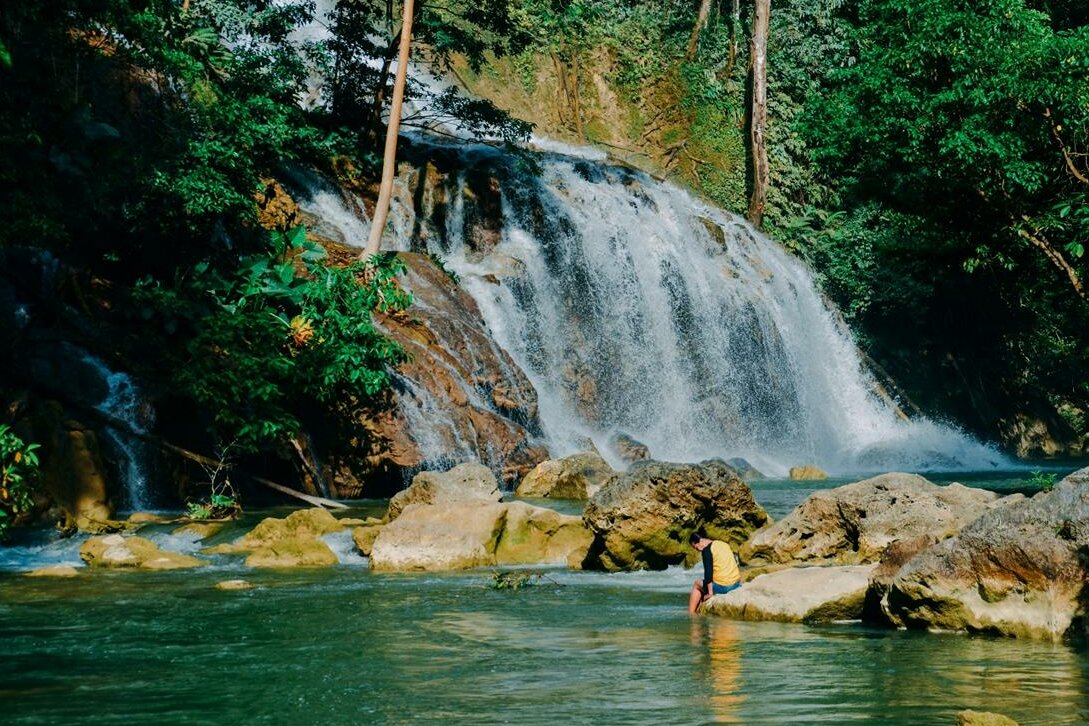 Wasserfall in West-Sumba; Kleine Sundainseln, Indonesien
