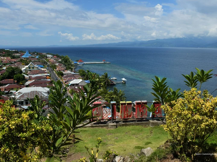 Moluccas - Spice Islands: View island capital Tidore