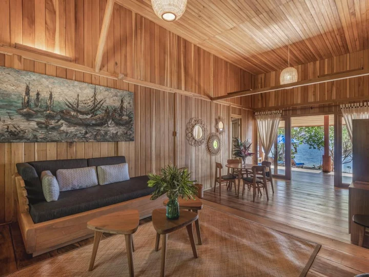 Nord-Sulawesi, Siladen Resort & Spa: Double Bedroom Strandvilla, Innenansicht