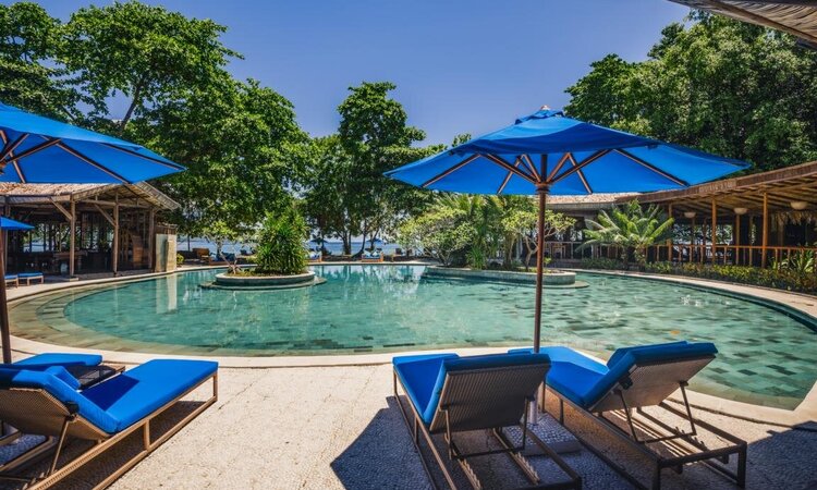  Siladen Resort & Spa, saltwater pool - North Sulawesi