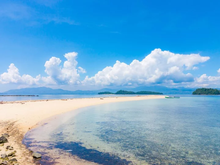 Saronde Island Resort Sulawesi aus Vogelperspektive