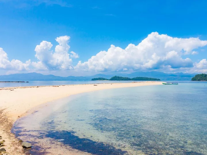 Saronde Island Resort Sulawesi from bird's perspective