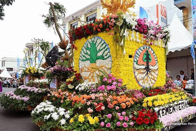 Tomohon Flower Festival in North Sulawesi
