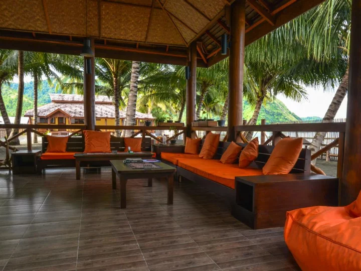 Sea view from Tompotika Dive Lodge Restaurant