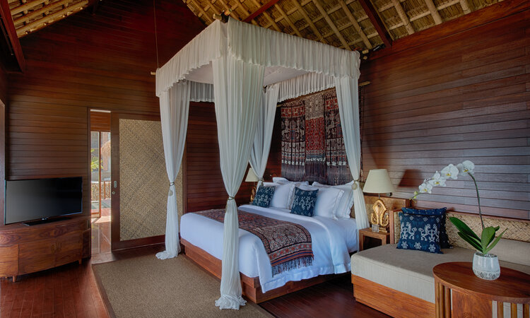Sumba, Kleine Sunda Inseln: Lelewatu Resort, Honeymoon Villa Innenansicht