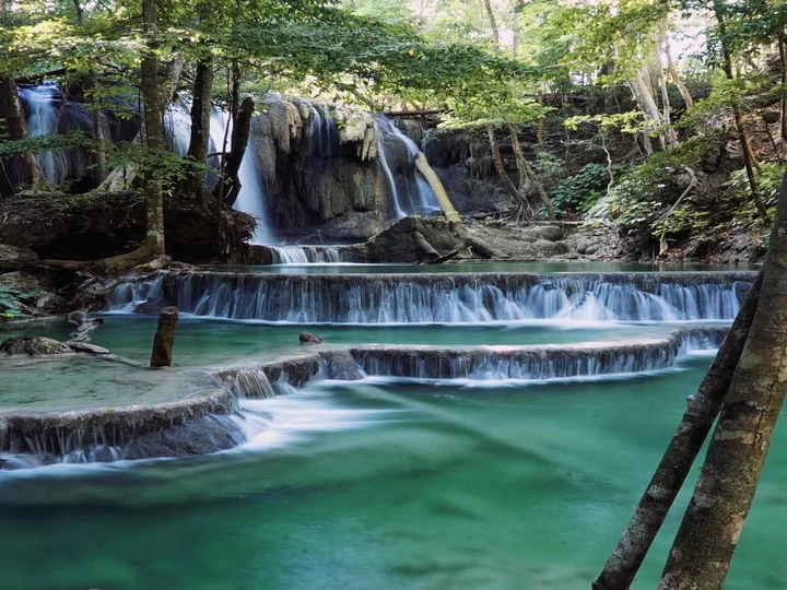 Mata Jitu Wasserfall, Sumbawa/ Indonesien