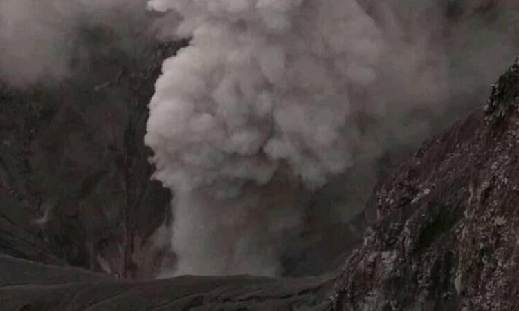 Indonesia, Spice Island of Halmahera: Dukono volcano