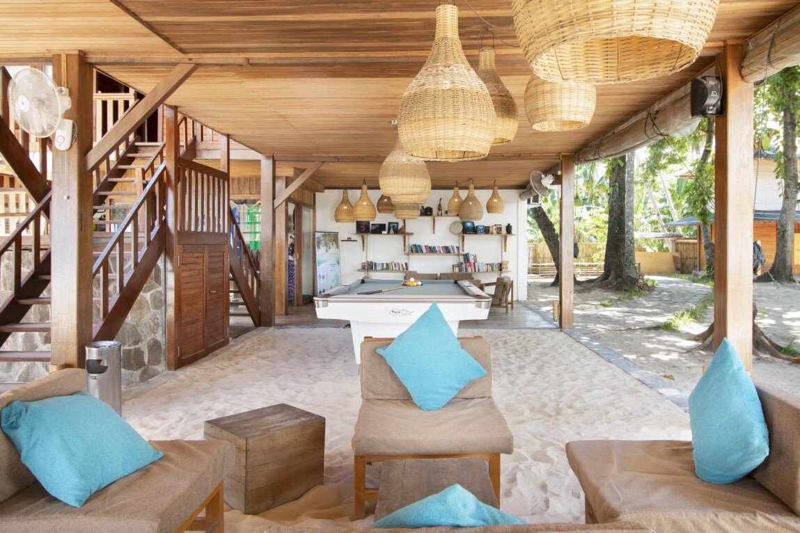Kuda Laut Resort, Nord-Sulawesi: Hauptgebäude mit Restaurant