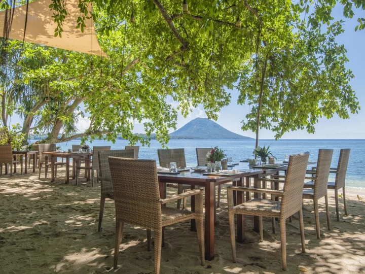 Beach Dining in den trockenen Monaten im Siladen Resort & Spa