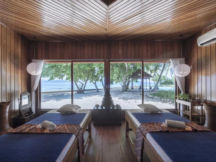 Spa in Gangga Island Resort, North Sulawesi 